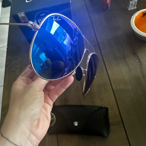 Ray-Ban Aviators blue Lens - Picture 6 of 16